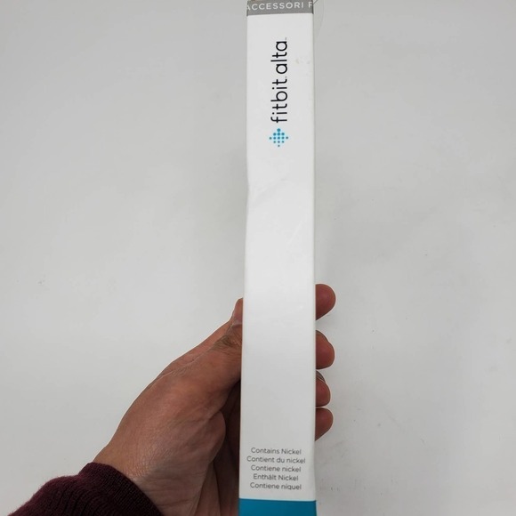 Fitbit Alta Bands Classic Accessory Band Navy Blue Sz L - Picture 3 of 5